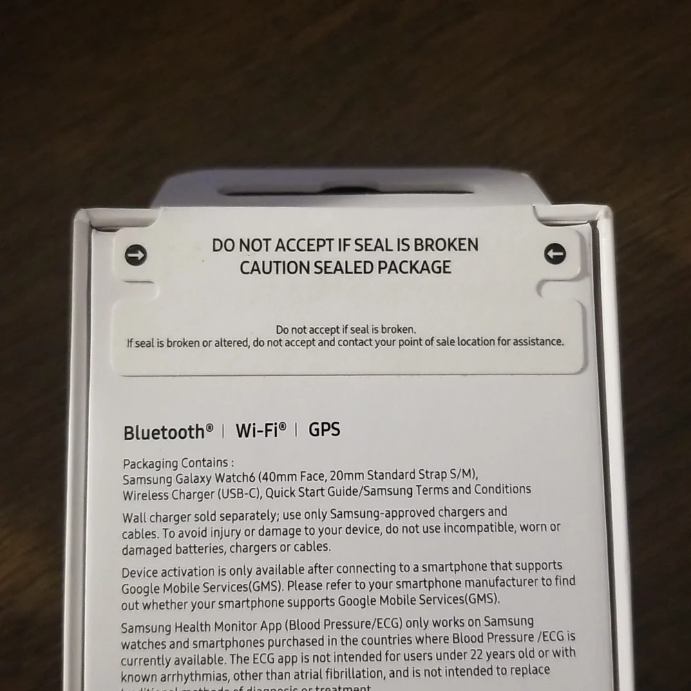 Samsung Galaxy Watch6 - Black